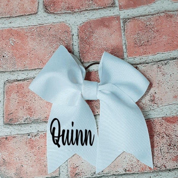 personalized Cheer bow- Cheer hair bows- Cheer team bows- Custom cheer bows- Personalized Hair bows- Custom hair bows-gifts- party favors
