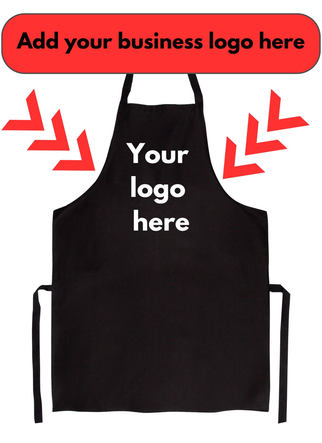 Personalized Aprons Add Your Business Logo Custom Aprons Work Aprons