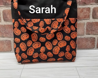 Sacchetti personalizzati per dolcetti di Halloween, sacchetti per dolcetti autunnali, sacchetti a tema zucca, sacchetti di caramelle, sacchetti di caramelle, sacchetti di caramelle di Halloween