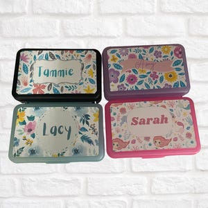 personalized crayon box- personalized pencil box- personalized back to school crayon box- personalized kids pencil box- pencil box