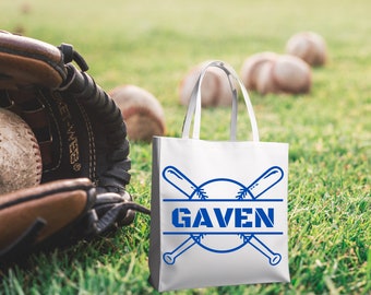 Borse da baseball personalizzate- borse della squadra- borse-tote- regali di baseball- regali della squadra- bomboniere- borse della squadra-pipistrelli- molti colori tra cui scegliere