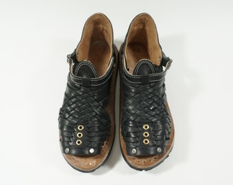 PIHUAMO CLASSIC''Acme'' mexican sandals men's  handcrafted authentic leather huaraches mexicanos made in mexico - mrm67