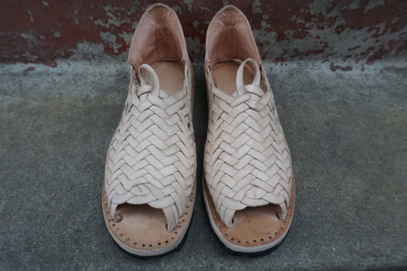 PETATILLO SIMPLE RUSTICO  mexican sandals huarach… - image 1