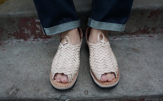 PETATILLO SIMPLE RUSTICO  mexican sandals huarach… - image 2