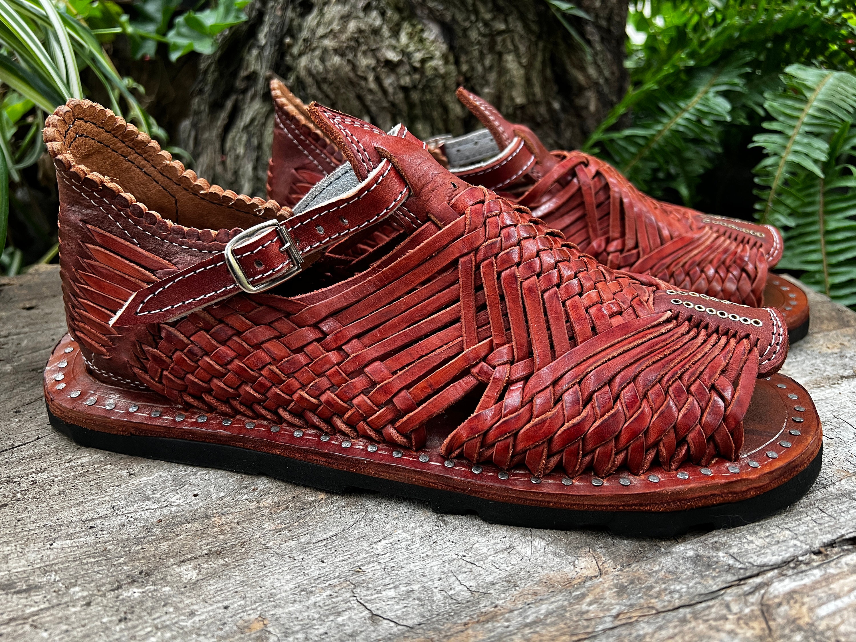 Ameri VINTAGE】CROOKED HOLE SANDAL CROOKED HOLE SANDAL