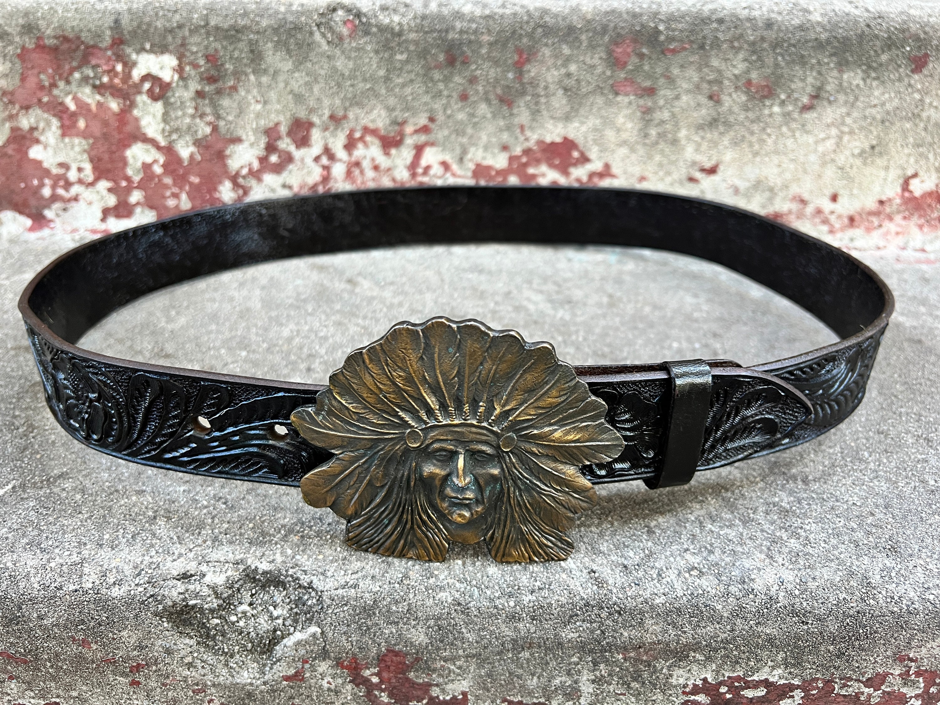 UNCLE FU 英国製HAND MADE Vintage Belt 【新品】 UNCLE FU 英国製HAND MADE Vintage Belt 【新品】