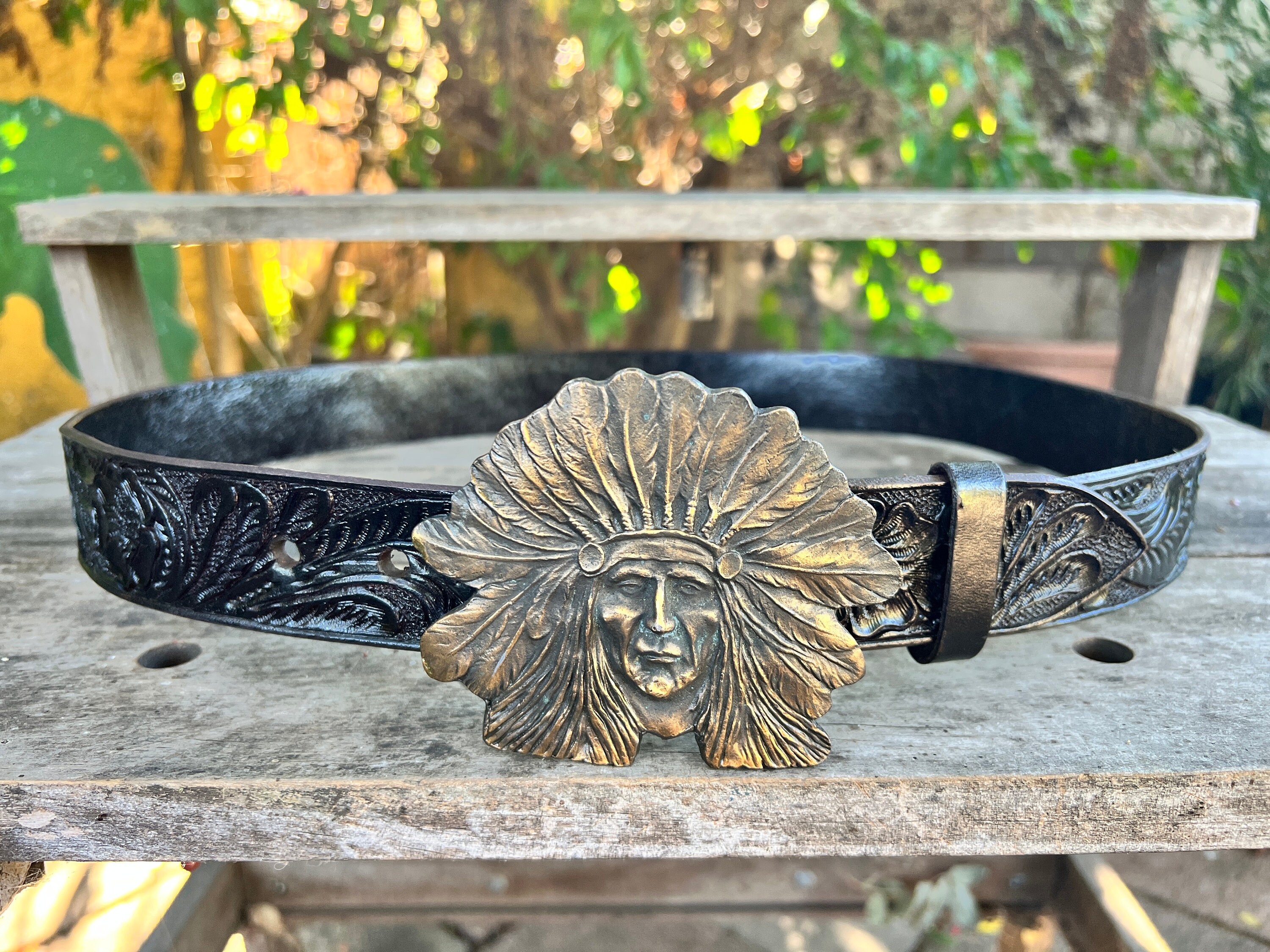 小物 Vintage Native l Leather Belt XZQTIVE Women Men Genuine Leather Belt Vintage Ladies