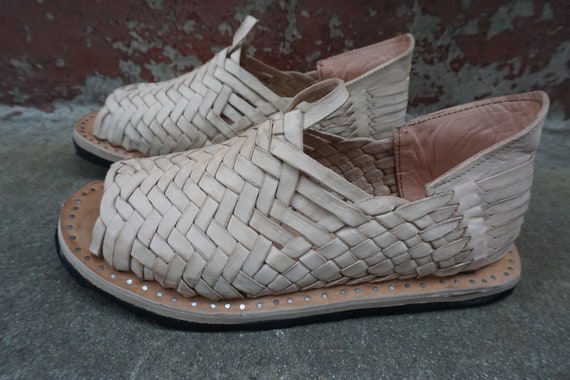 PETATILLO SIMPLE RUSTICO  mexican sandals huarach… - image 3