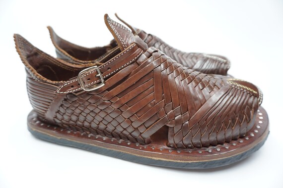 CIEN CLAVOS VINTAGE ''Acme'' mexican sandals men'… - image 7