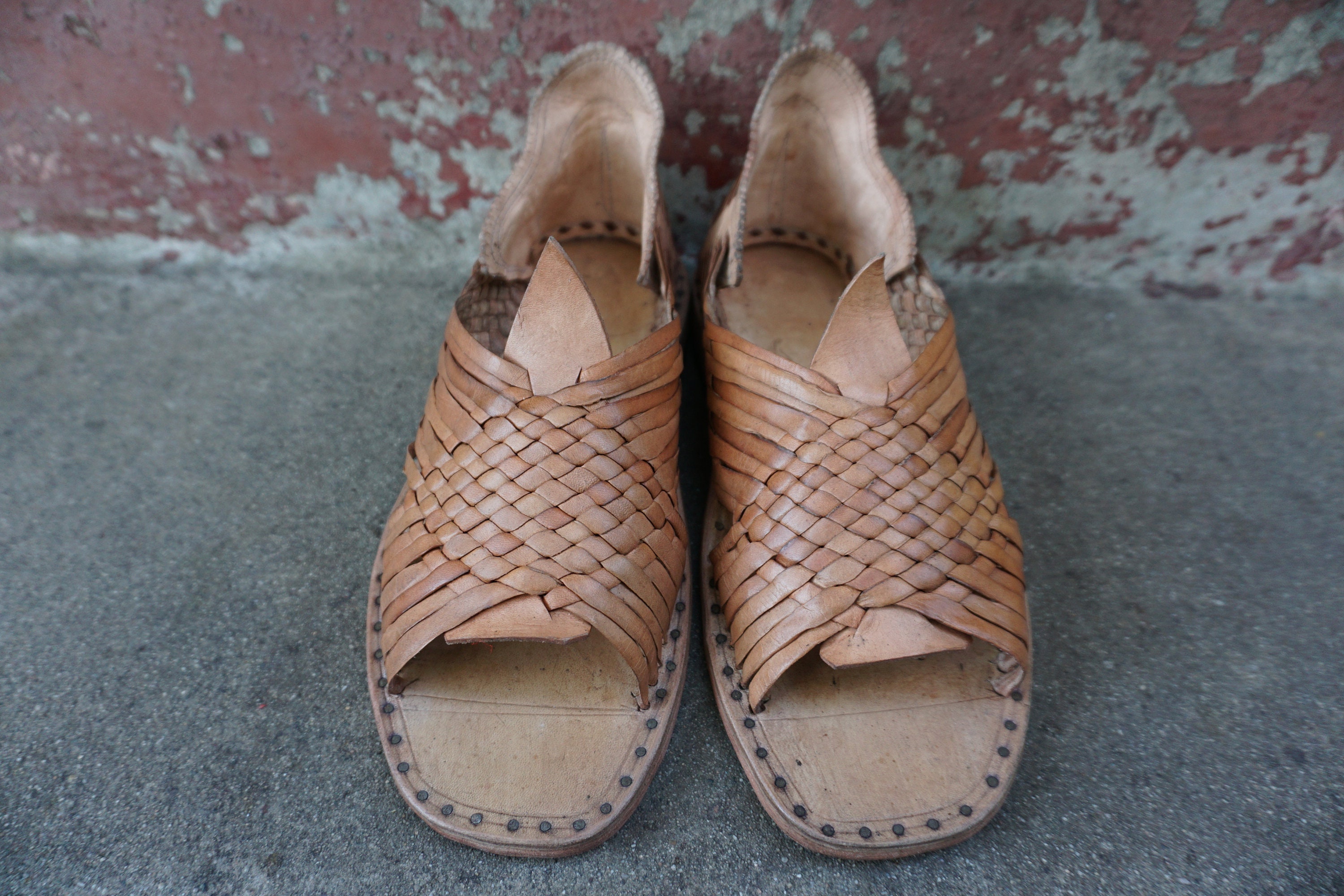 Sanuk Men's Me Huarache Sandal 10 Brown