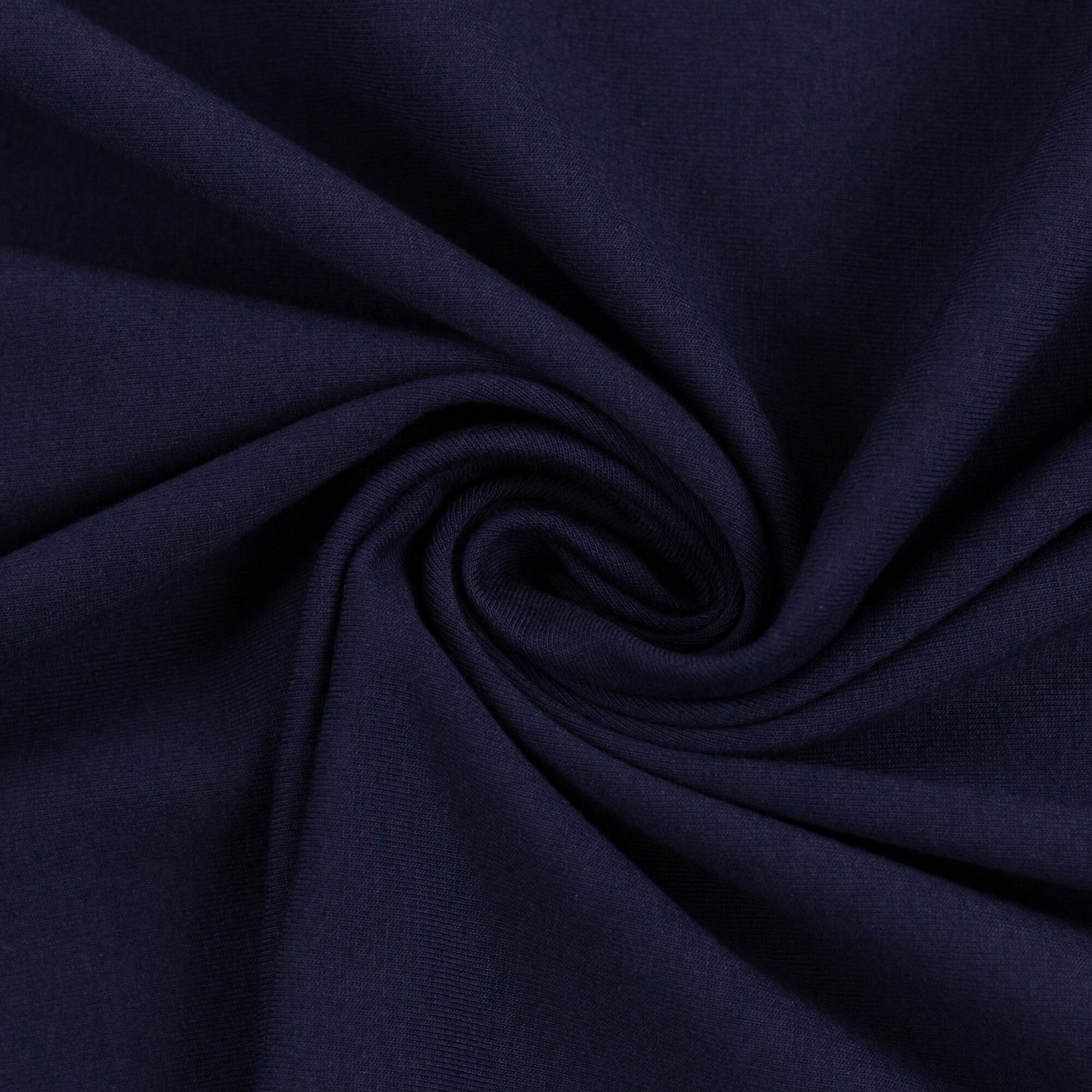 Jersey Fabric Uni Dark Blue 0.5 M X VB - Etsy