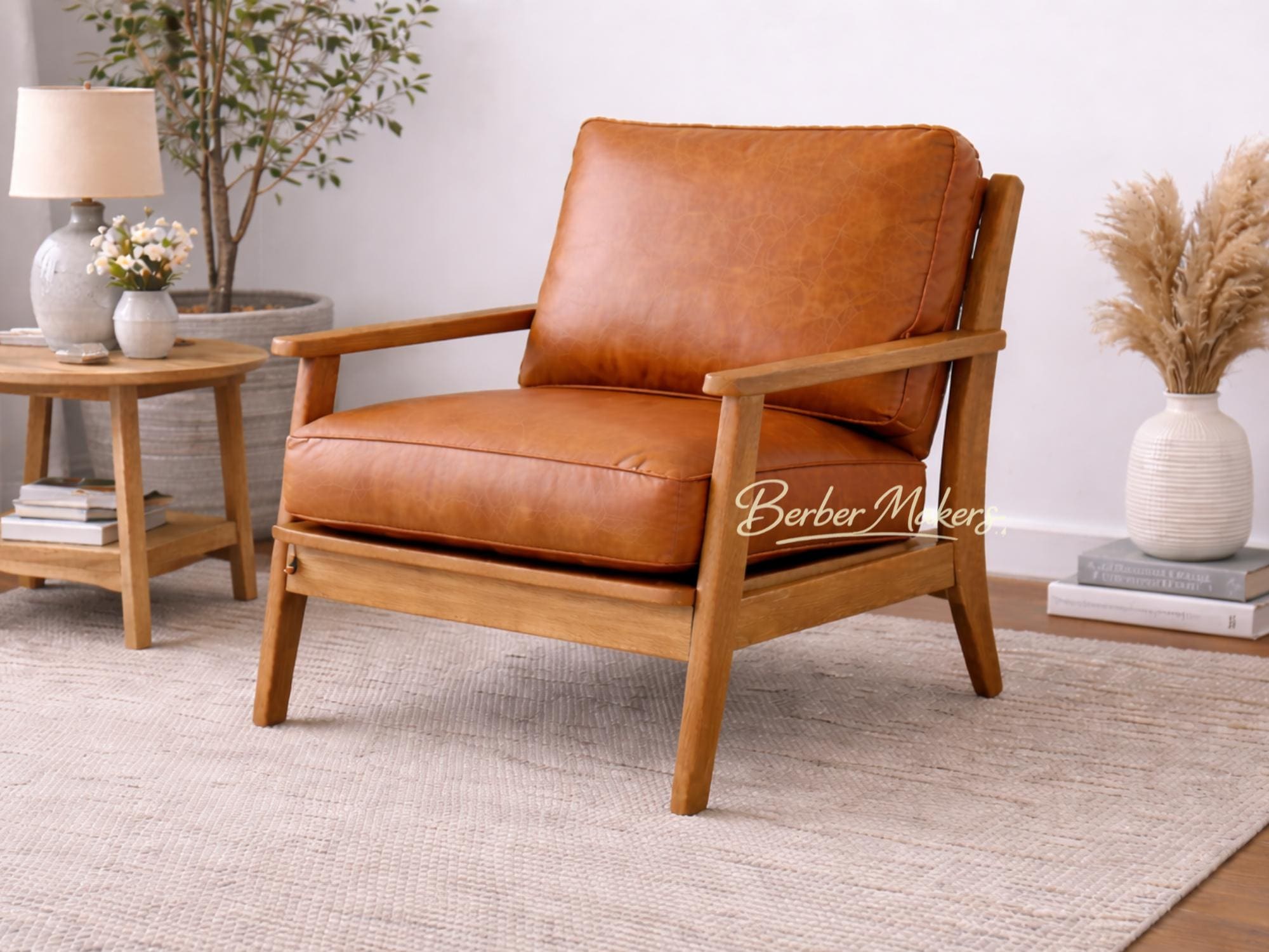 2-Pack Custom Leather Replacement Cushions Genuine Leather Chair Covers Bench, Sofa and Pouf Seat Pads Leather Pouf and Seat Pads