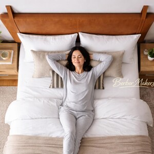 Authentic Woven Leather Wall Hanging Headboard | Brown Full Grain Leather Headboard | King Size Farmhouse Mounted Bed Headboard image 3