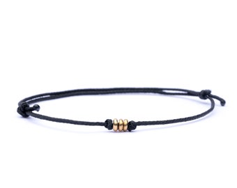 Bracelet en laiton minimaliste - Cadeau traditionnel parfait pour hommes et femmes