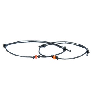 Paar Armbänder, Onyx Stein Energie Schutz für Seelenverwandte