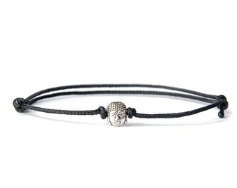 Buddha Bracelet for Men and Women, Yoga Meditation Cord Bracelet, Adjustable Waterproof Zen Bracelet, Spiritual Gift