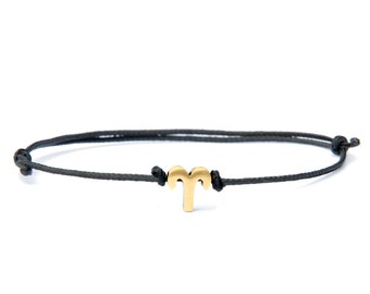 Zodiac Bracelet - Aries Astrology Sign - Handmade in UK