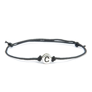 Buchstaben Armband für Männer und Frauen - Einstellbar wasserdicht in benutzerdefinierten Farben