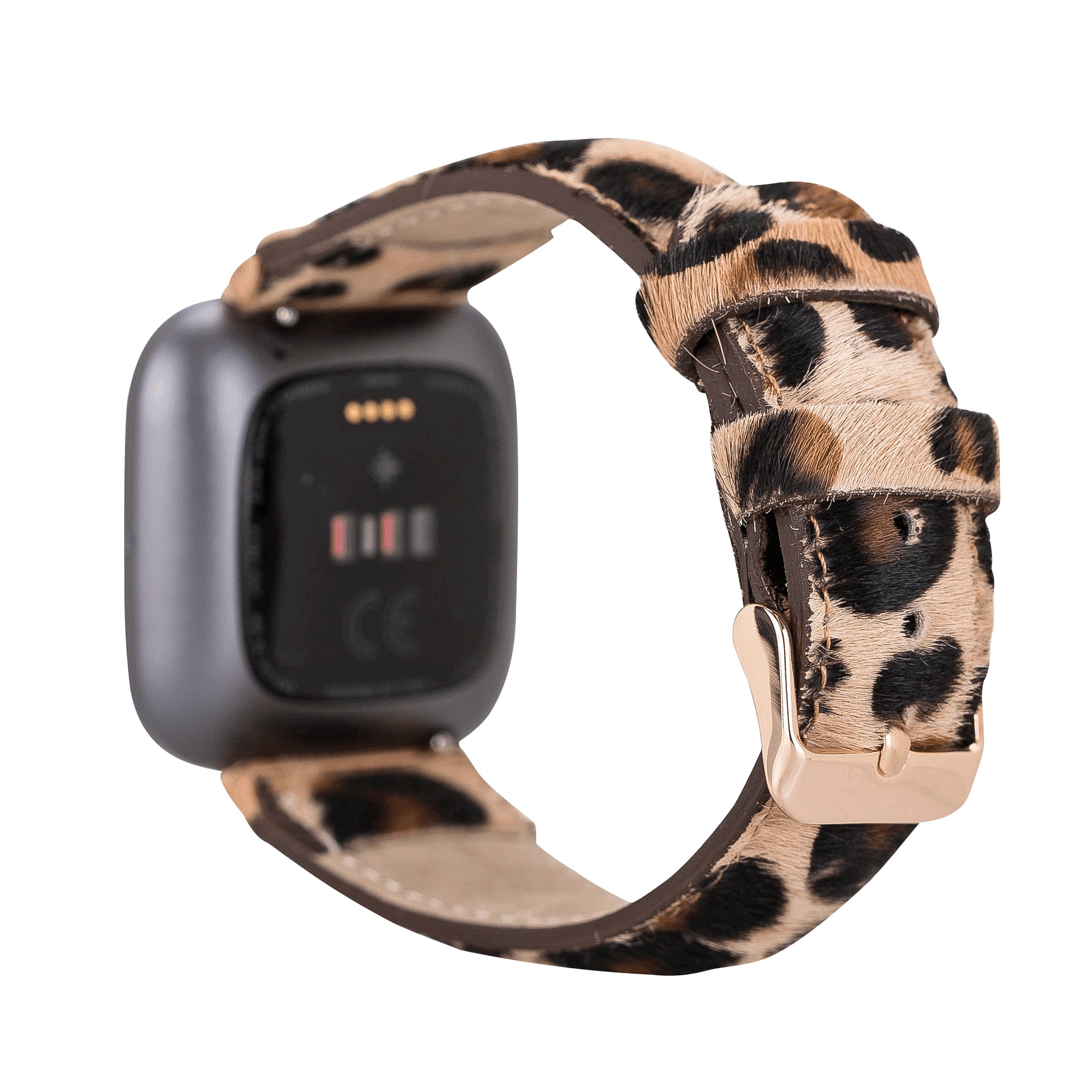 fitbit versa leopard band