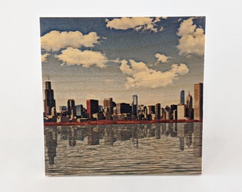 Coaster--Chicago skyline Coaster