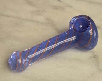 Hand Blown Thick 4 3/4" Glass Pipe