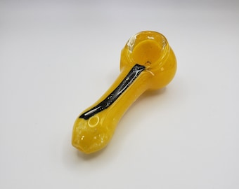 Hand Blown Dichro Thick 3" Glass Pipe