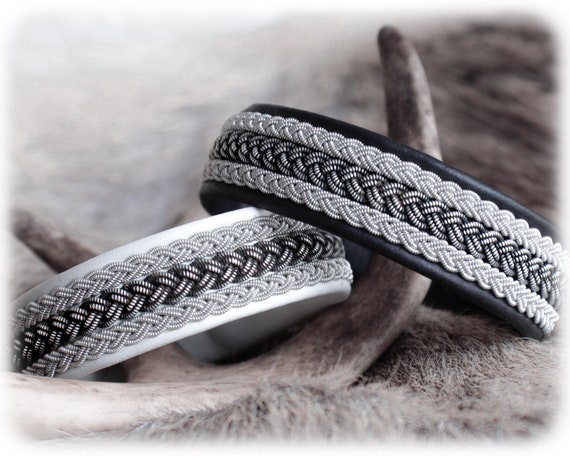 Braided leather bracelet for women, Viking cuff bracelet for men, Unique gift for him, Nice gift for her, Celtic bracelet, Norse jewelry