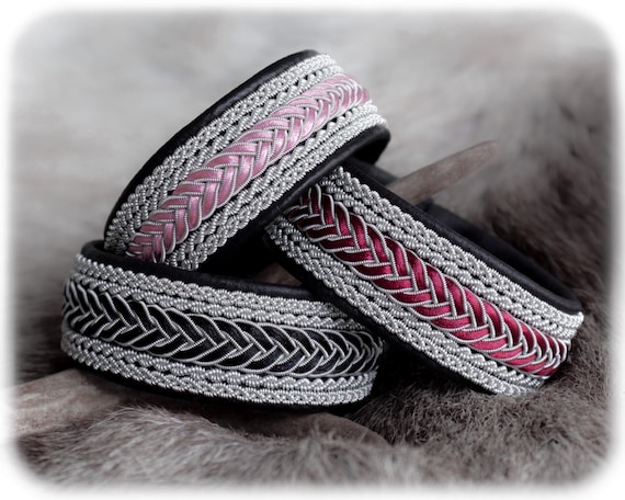 Dark brown braided leather bracelet - braid pattern, watch fastening |  Jewellery Eshop EU