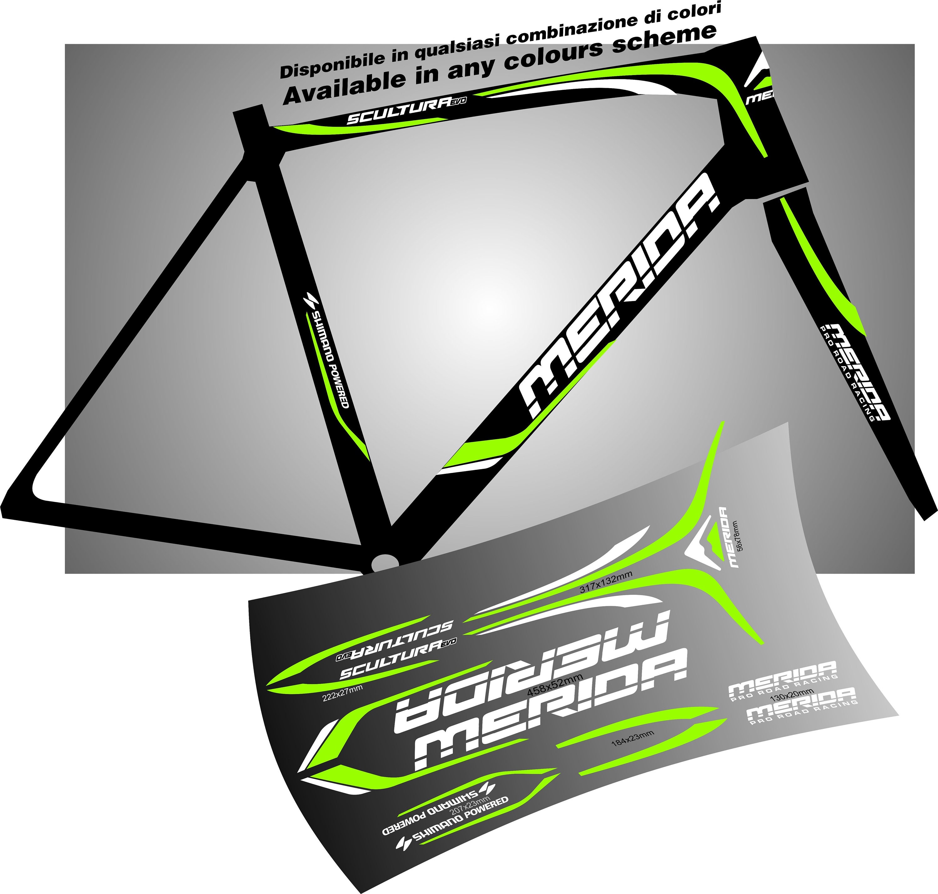 MERIDA Stickers Decal GRAPHIC Aufkleber Autocollant Pegatinas Etsy