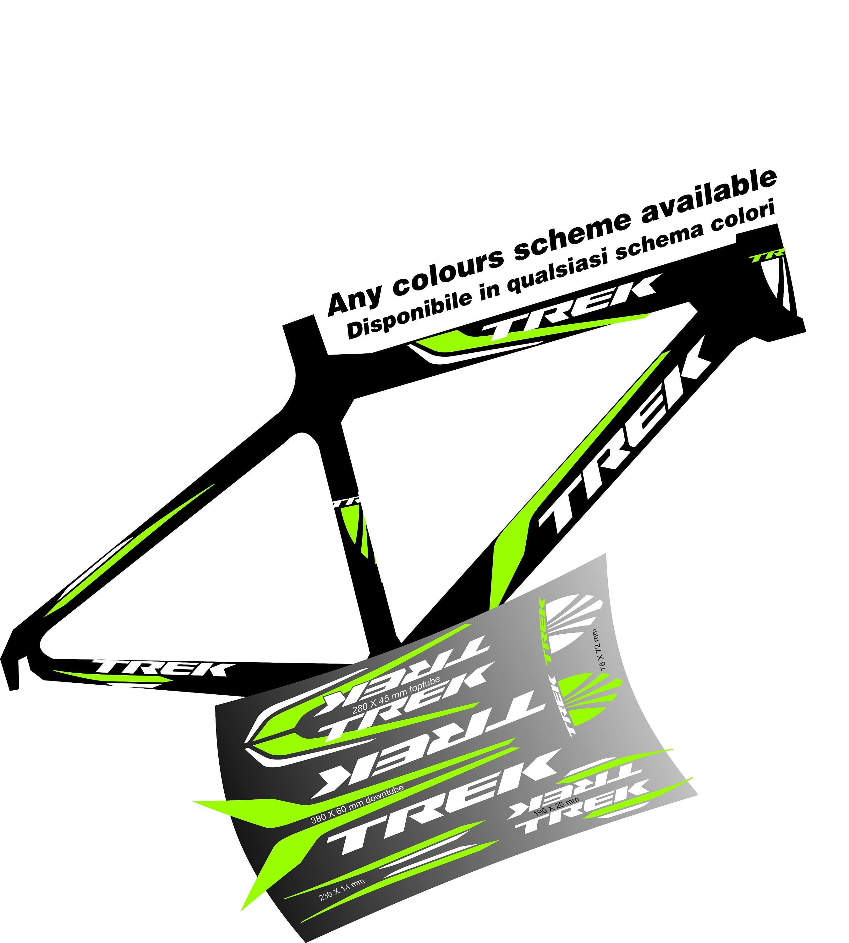 trek bike decals