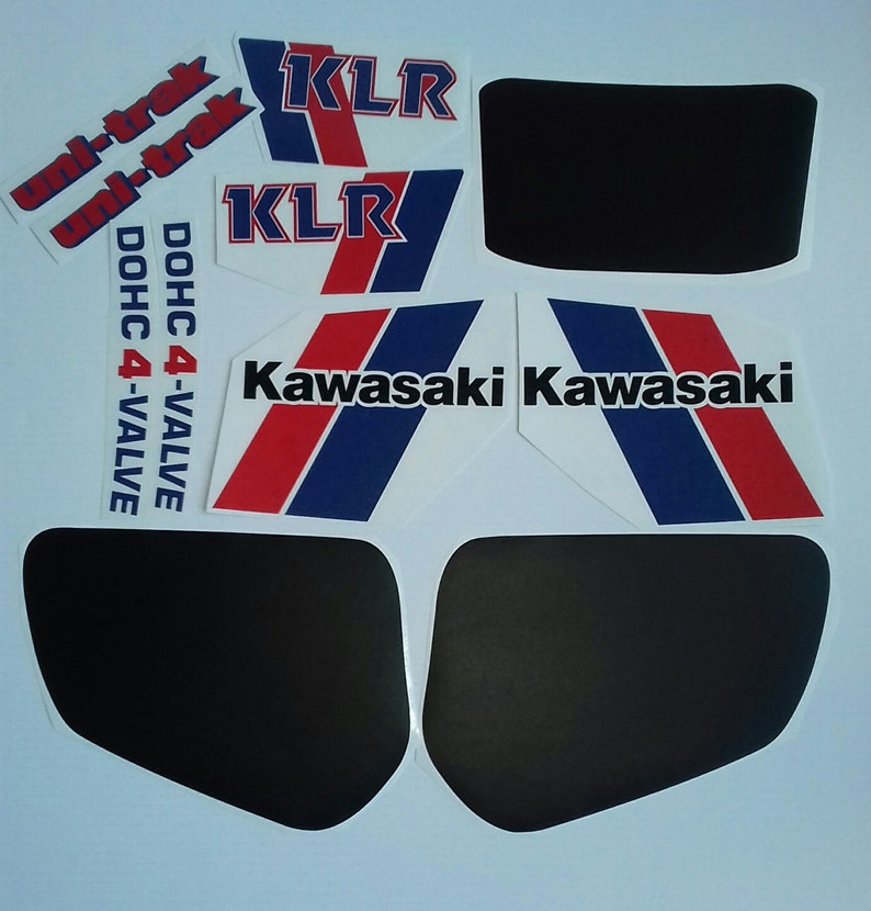 KAWASAKI KLR600 KLR 600 stickers decals aufkleber autocollant pegatinas