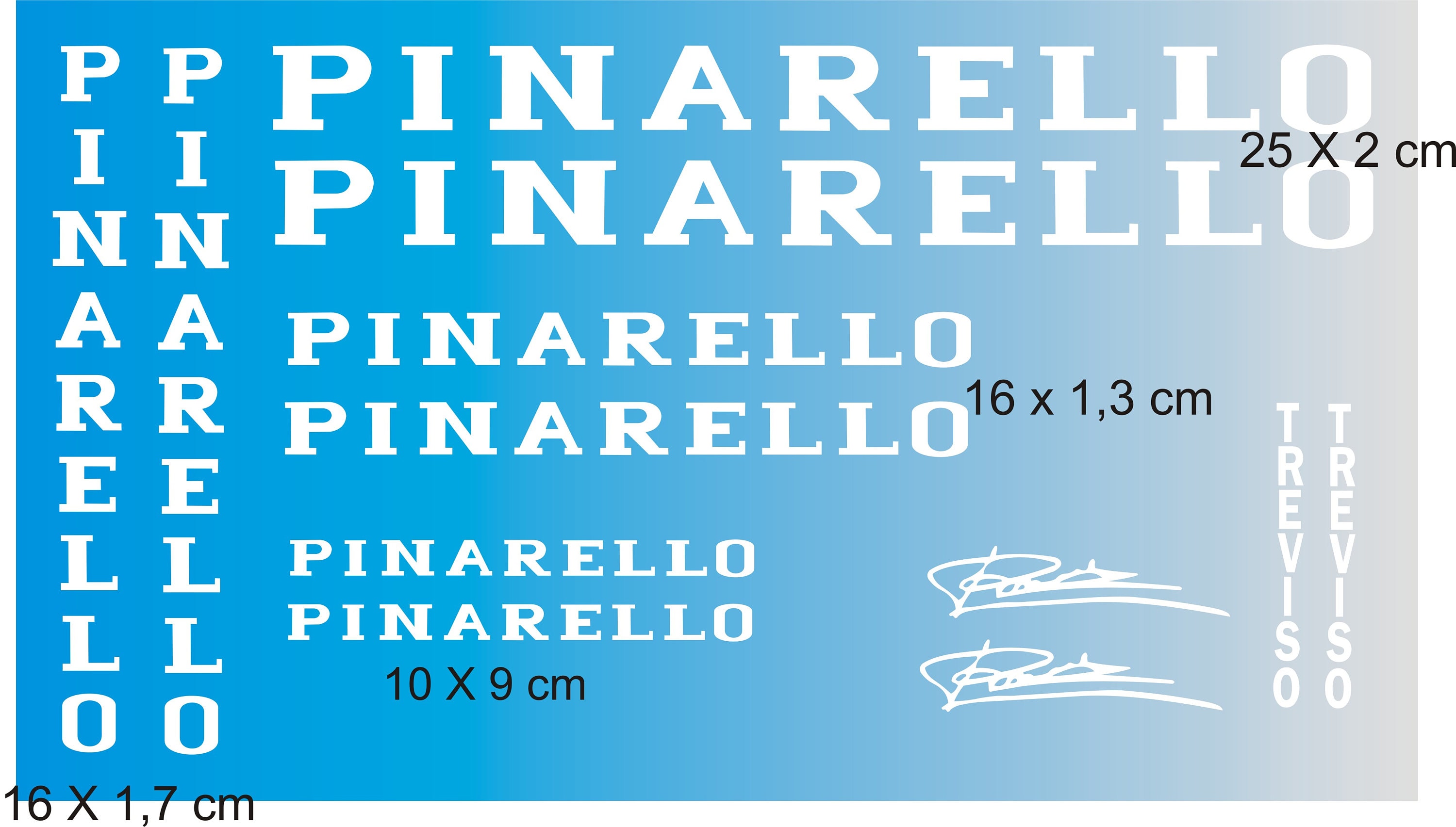 Pinarello decal set hotsell