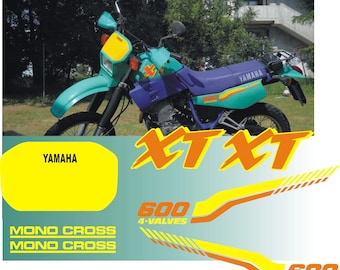 YAMAHA XT350 XT 350 Stickers Decals Aufkleber Autocollant Pegatinas 