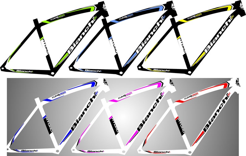 cyclomondo bicycle decals