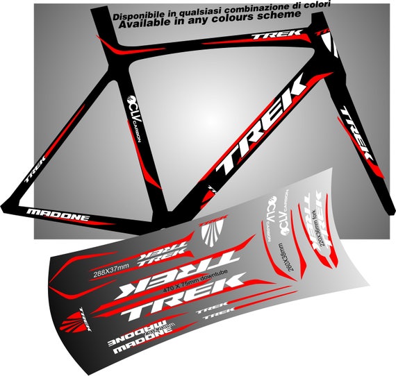 trek madone decals