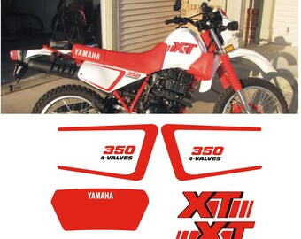 YAMAHA XT350 XT 350 stickers decals aufkleber autocollant pegatinas