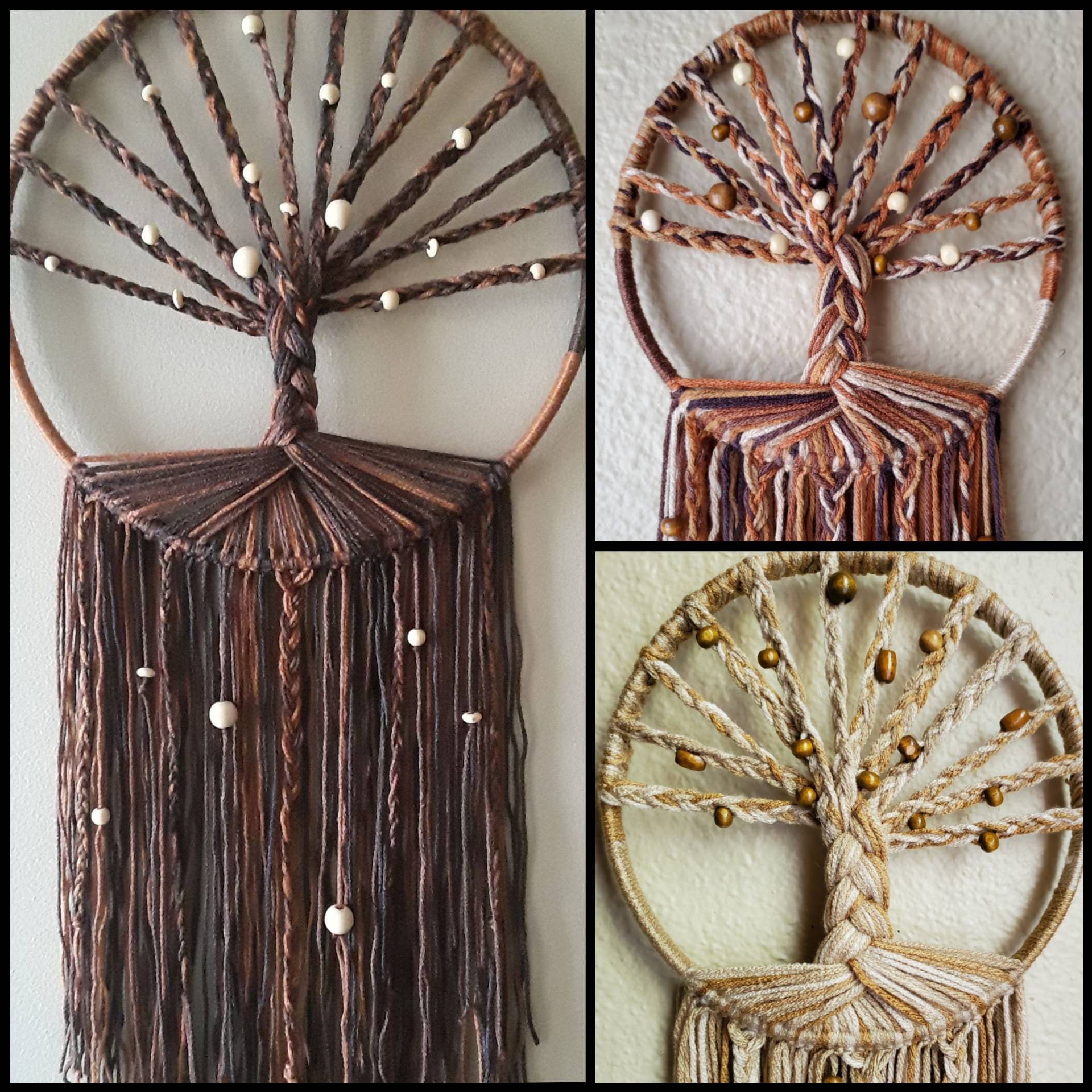 Tree Of Life Large Dream Catcher,wall Hanging Dreamcatcher With Feather