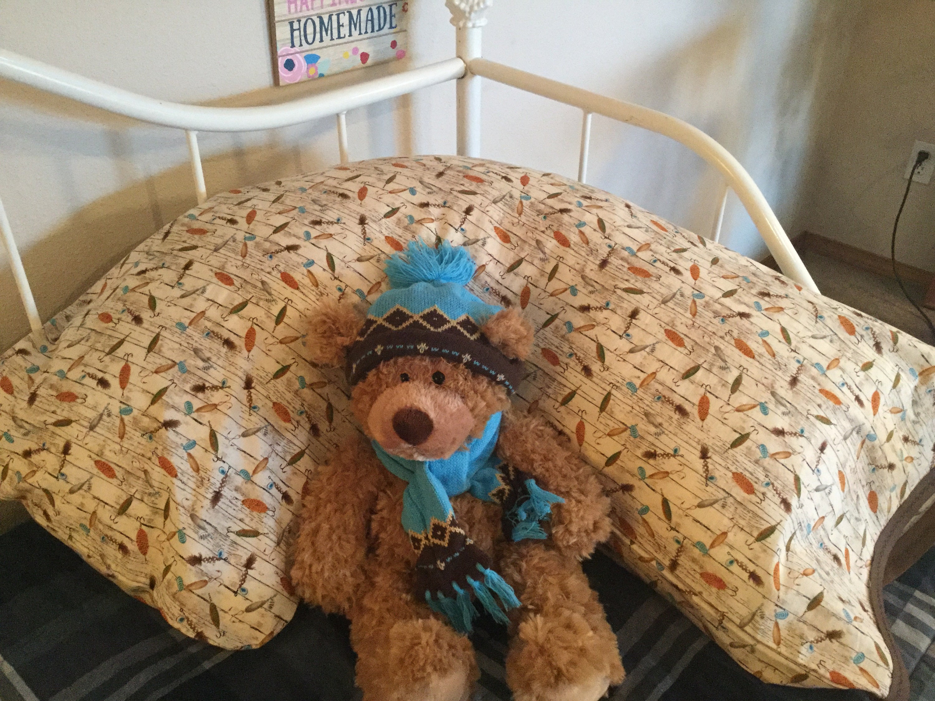 Hooked on Fishing Boomerang Pillowcase Etsy