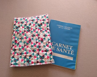 protège carnet de santé, couvre livre