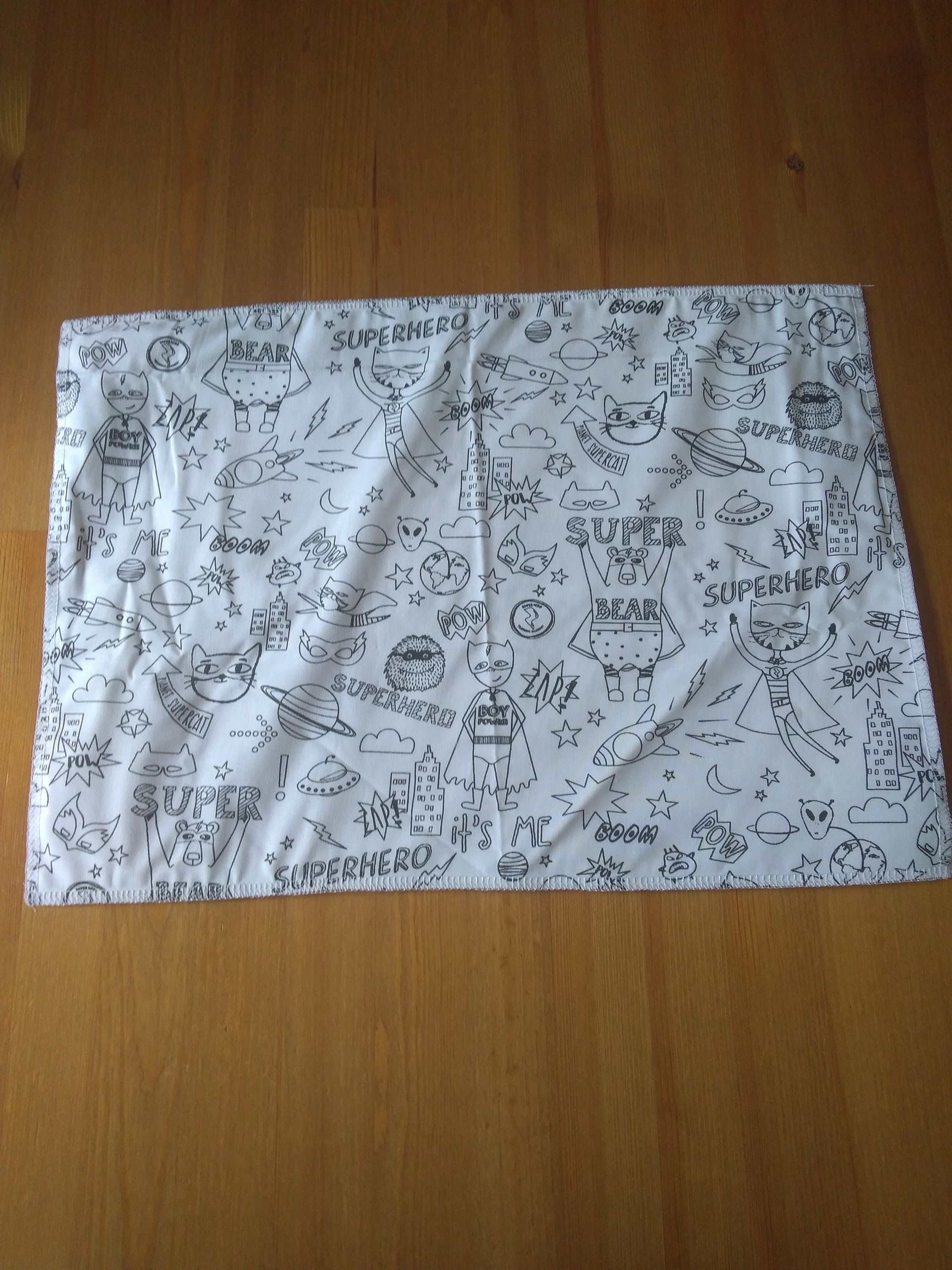 Child coloring table set | Etsy