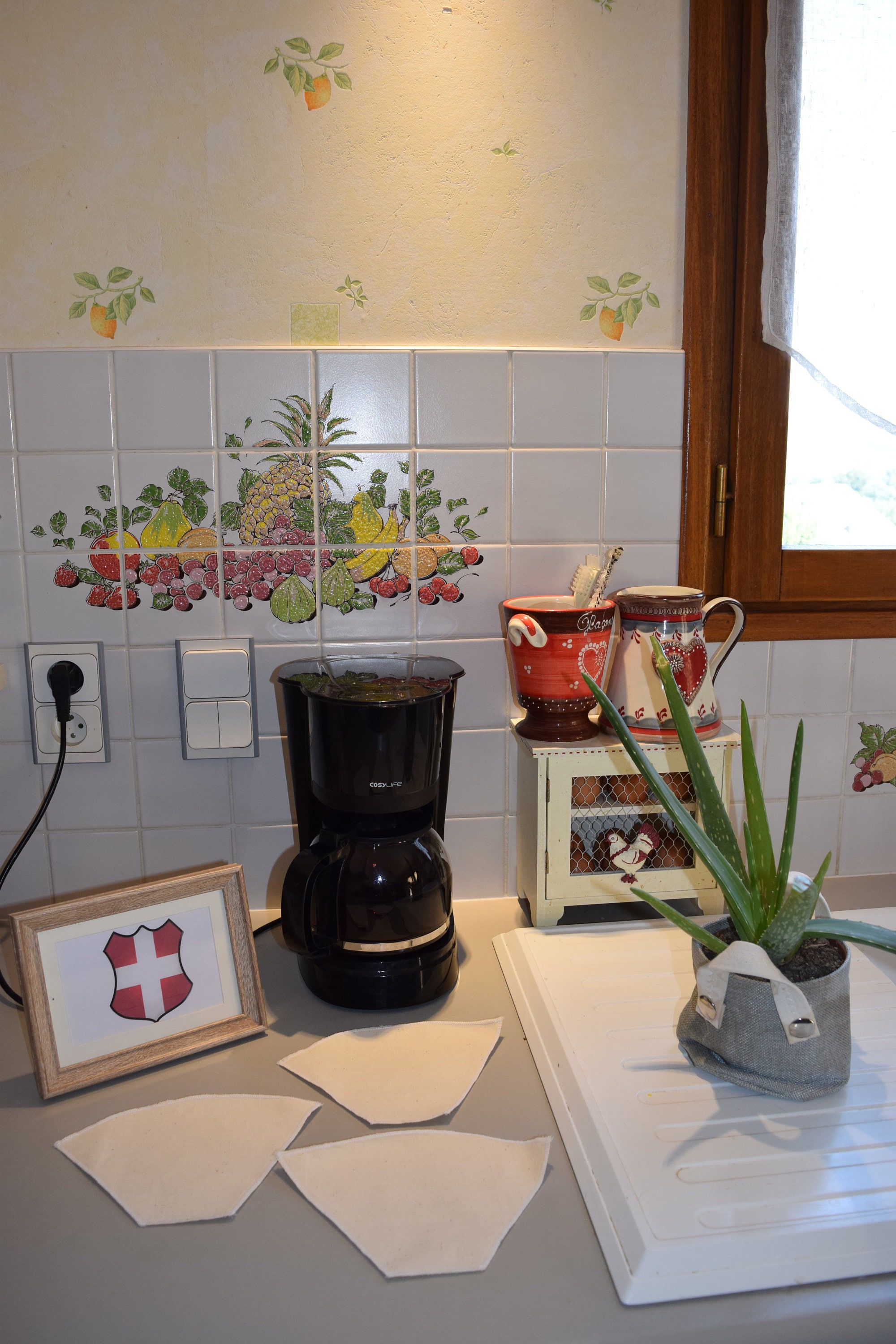 Lot de 3 Filtres à Café Lavables et Réutilisables