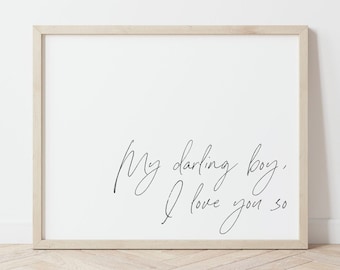 I Love You So Etsy