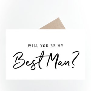 Groomsmen Card Printable Groomsmen Proposal Card Ask - Etsy