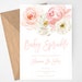 see more listings in the Girl Baby Shower Invites section