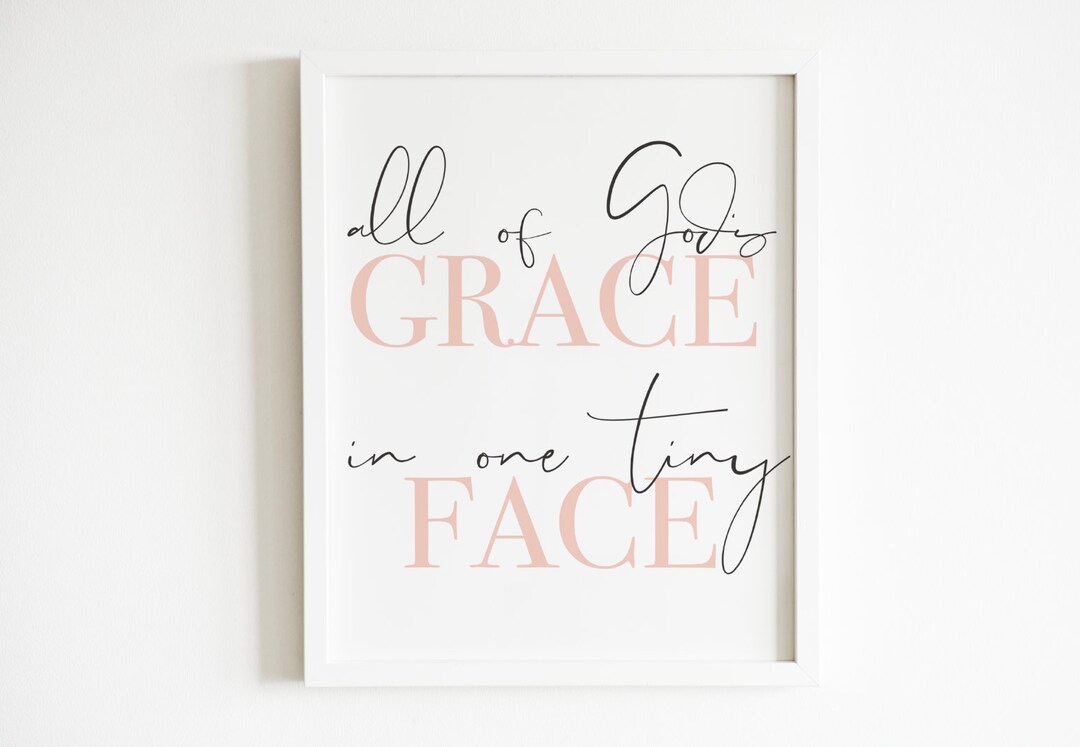 Printable Nursery Wall Art Girl, Nursery Wall Art Quotes, Nursery Decor