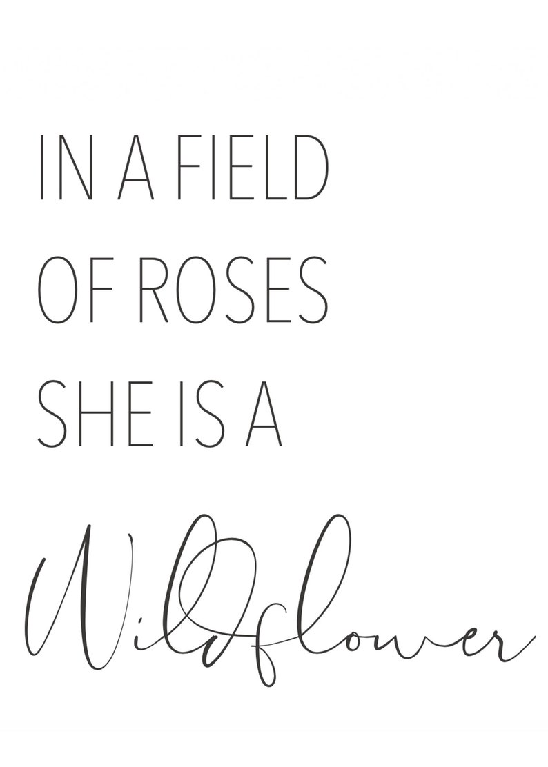 Blush Pink Floral Wall Art Baby Girl Nursery Decor Printable Etsy