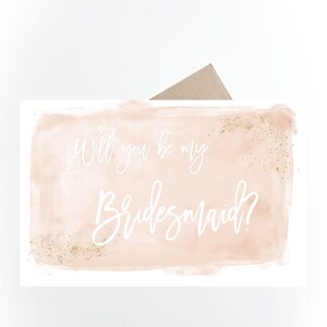 Printable Bridesmaid Proposal Card Printable Proposal - Etsy