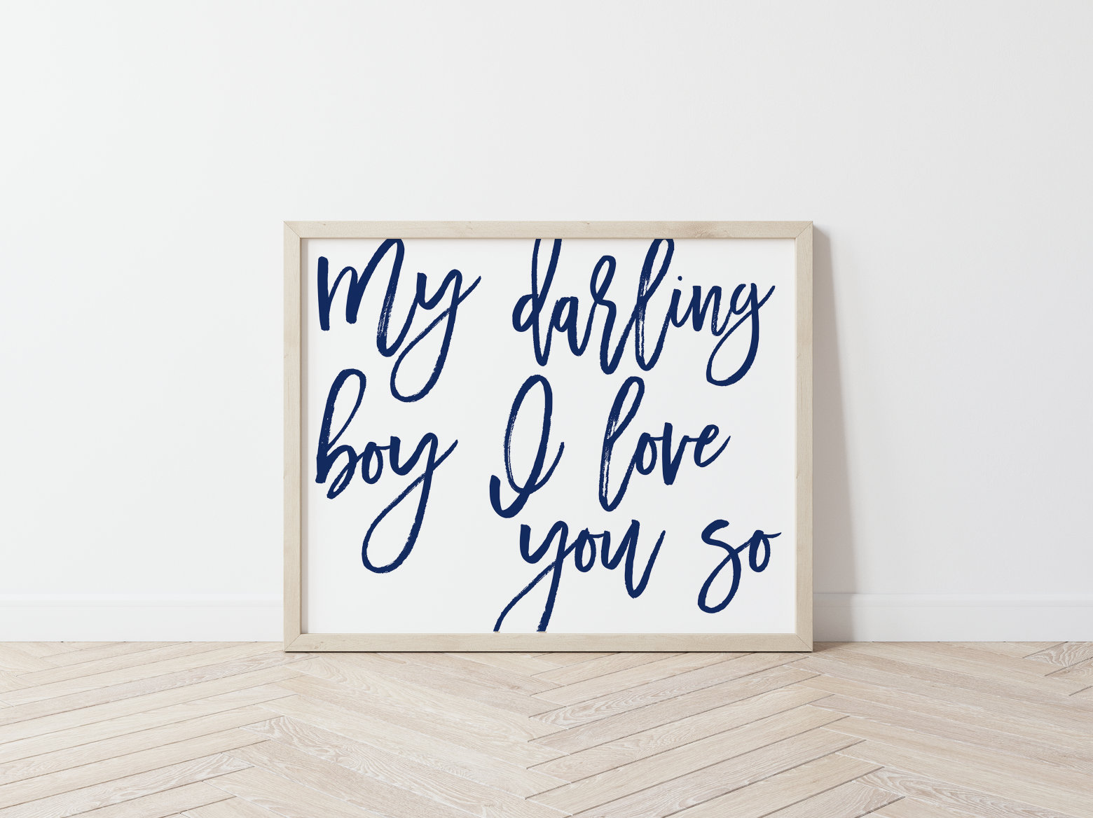 Baby Boy Nursery Wall Art My Darling Boy I Love You So Navy Etsy Baby Boy Nursery Wall Art My Darling Boy I Love You So Navy Etsy