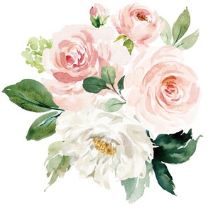 Printable Floral Wall Art Nursery Wall Art Girl Nursery - Etsy