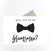 Groomsmen Card Printable Groomsmen Proposal Card Ask | Etsy